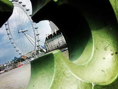 London Eye from Westminster Bridge