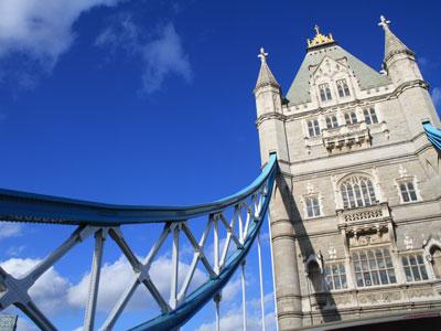 London Tower Bridge close up