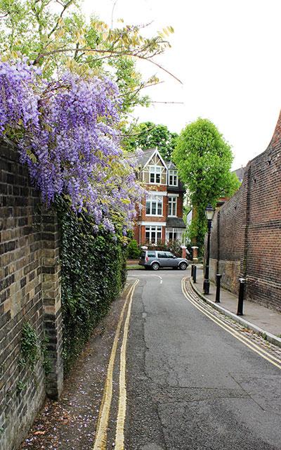 London Hampstead pretty street