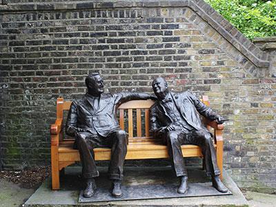London Hampstead Allies Roosevelt Churchill