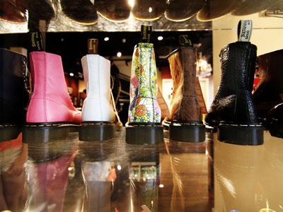 London Soho Dr Martens window Carnaby Street