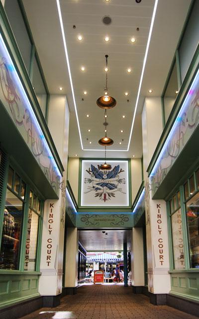 London Carnaby Street Kingly Court entrance