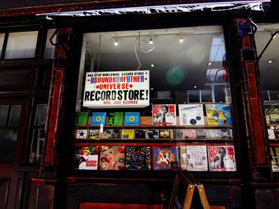 London Soho record store