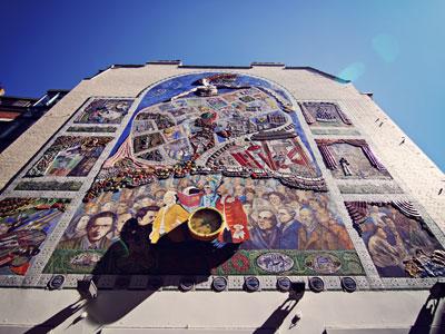 London Soho Spirit of Soho mural
